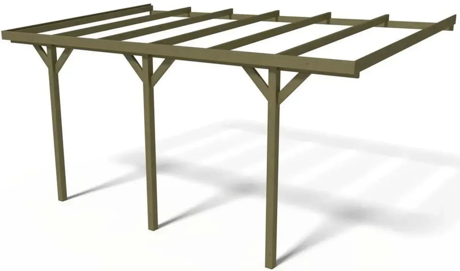 Solar-Carport Erweiterung 300 x 454 x 245 cm