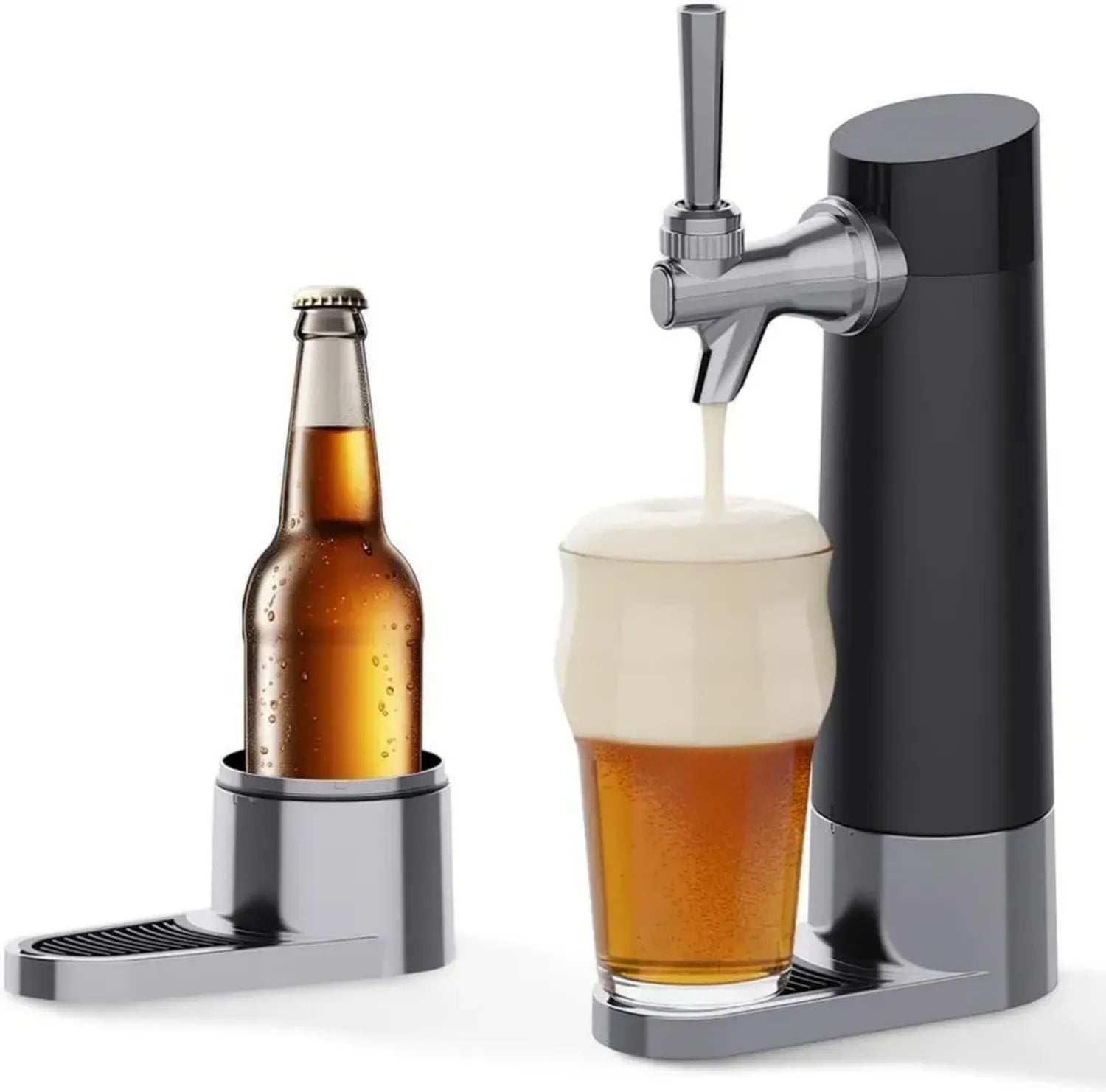 Tragbares Zapfanlagensystem für Bier, Mini-Kegerator für Dosen und Flaschen, ideales Geburtstagsgeschenk für Männer