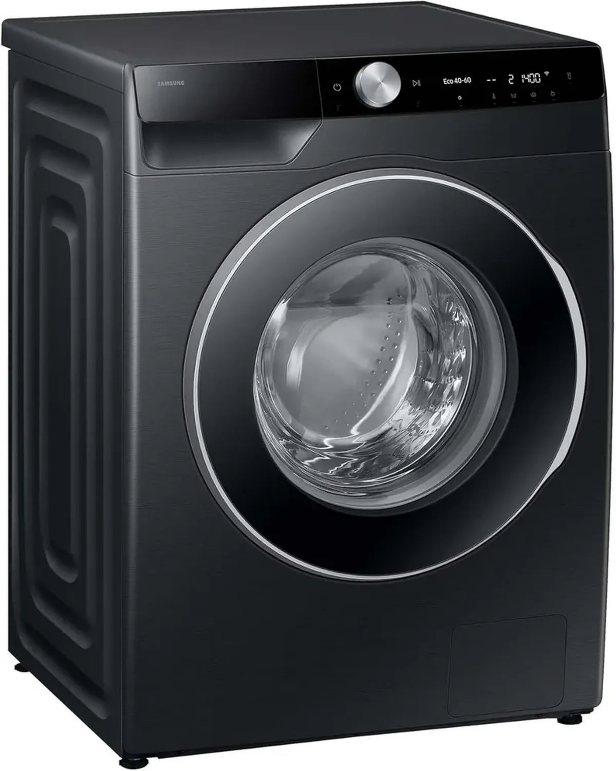 Samsung Waschmaschine WW90DG6U25L, 9 kg, 1400 U/min, Energieklasse A, AI Ecobubble, SuperSpeed, SmartThings App, Schwarz