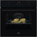 AEG Pyrolyse Backofen BPK53516XB, Schwarz, Selbstreinigung