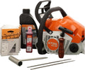 STIHL MS 162 Kettensäge Set mit Zubehör, 30 cm Schwert