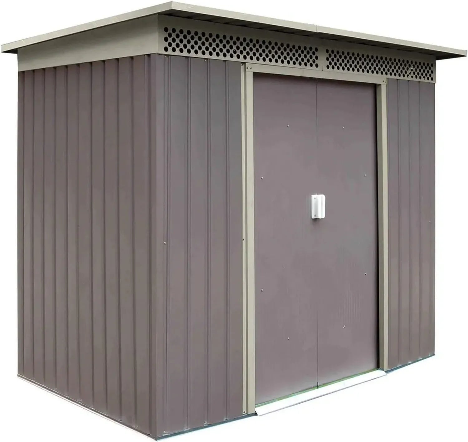 DEMA Metall Gerätehaus für Gartenaufbewahrung