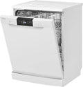 Bomann Geschirrspüler 60 cm, 14 Maßgedecke, Unterbau, 7 Programme, Startzeitvorwahl, Weiß