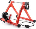CXWXC Klappbarer Fahrradtrainer, Kompatibel mit 26-29 Zoll Rädern, Heimtrainer für Indoor-Training