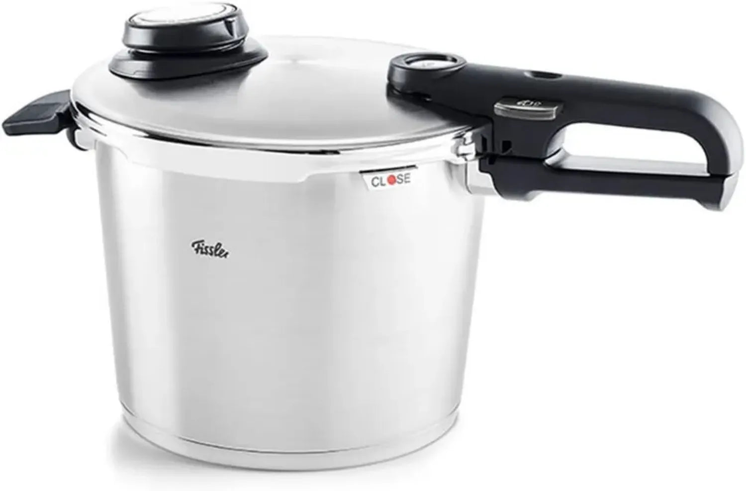 Fissler Vitavit Premium Schnellkochtopf 6L, Edelstahl, 4 Garstufen, inkl. Einsatz, induktionsgeeignet, Made in Germany
